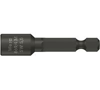 Wera 05073500001 869/4 M SB Douilles pour vis, magnétiques, 5.5 x 50 mm, Gris