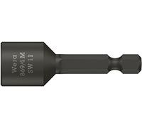 Wera 05073506001 869/4 M SB Douilles pour vis, magnétiques, 11.0 x 50 mm, Gris