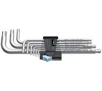 Wera 3950/9 Jeu de clés mâles coudées 1.5 mm, 2 mm, 2.5 mm, 3 mm, 4 mm, 5 mm, 6 mm, 8 mm, 10 mm 9 pièces