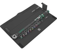 Wera Jeu de 11 clés dynamométriques Click-Torque C3 – 1/2" 40–200 Nm – étui cliquet réversible
