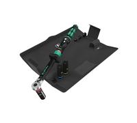 Wera 05075790001 Jeu De 5 Clés Dynamométriques Click-Torque Lock C 3 KFZ Pour Changement De Pneus, Dans Un Étui Avec Cliquet Réversible - 40-200 Nm - 1/2"