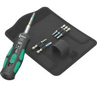 Wera 05075850001 7-piece 7515/7 Kraftform Safe-Torque Speed Bicycle 1 Torque Screwdriver Set In Case