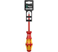 Wera 05100020001 162 i PH/S SB Tournevis isolé pour vis Plus Minus (Phillips/à fente), PH/S # 2 x 100 mm, Rouge