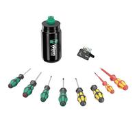 Wera 05100028001 universel Jeu de tournevis 17 pièces cruciforme Phillips, vis Pozidriv, vis à fente, TORX