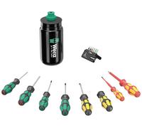 Wera 05100028001 universel Jeu de tournevis 17 pièces cruciforme Phillips, vis Pozidriv, vis à fente, TORX