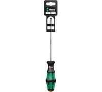 Wera 05100030001 334 SB Tournevis pour vis à fente, 1,2 x 6,5 x 150 mm, Noir/vert