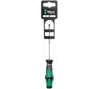 WERA 05100031001 - Tournevis plat 334 SB avec lame pour atelier