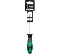 Wera 05100043001 335 SB Tournevis pour vis à fente, 0,8 x 4,0 x 100 mm, Noir/vert