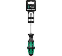 Wera 05100052001 350 PH Tournevis pour vis Phillips, PH 2 x 100 mm, Noir/vert