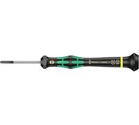 Wera 05118005001 2035 Tournevis électronicien pour vis à fente, 0.40 x 2.0 x 40 mm, Noir/vert