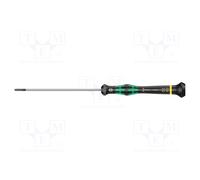Wera 2035 Tournevis électronicien pour vis à fente, 0.40 x 2 x 100 mm Quantité:1