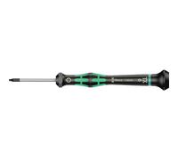 Wera 05118042001 2067 Tournevis électronicien TORX, TX 6 x 40 mm, Noir/vert