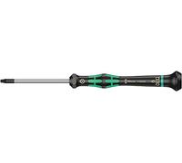 Wera 05118048001 2067 Tournevis électronicien TORX BO, TX 9 x 60 mm, Noir/vert