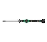 Wera 05118054001 2067 Tournevis électronicien TORX BO, TX 20 x 60 mm, Noir/vert