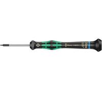 Wera 05118072001 2054 Tournevis électronicien pour vis six pans creux, Hex-Plus, 3.0 mm x 60 mm, Noir/vert