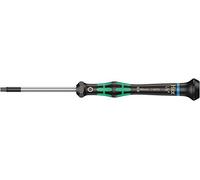Wera 05118075001 2054 Tournevis électronicien pour vis six pans creux, Hex-Plus, 1/8 pouce x 60 mm, Noir/vert