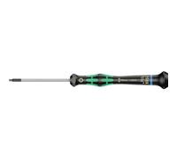 Wera 05118078001 2054 Tournevis électronicien pour vis six pans creux, Hex-Plus, 5/64 pouce x 60 mm, Noir/vert