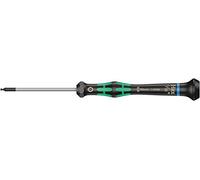 Wera 05118098001 2052 Tournevis électronicien hexagonal à tête sphérique, 1/16 pouce x 60 mm, Noir/vert
