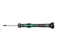 Wera 05118180001 2067 Tournevis électronicien TORX HF avec fonction de retenue, TX 4 x 40 mm, Noir/vert