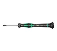 Wera Tournevis 2067 pour électronique et mécanique de précision Torx T6 40 mm Noir/vert