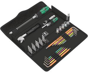 Wera 05134013001 Kraftform Kompakt F 1 Jeu D'outils Pour La Construction De Châssis Dans Une Trousse - 36 Pièces