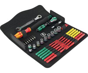Wera 05135871001, noir, vert, orange, rouge, 325 mm, 145 mm, 65 mm, 1,35 kg, 35 outils