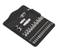Wera 05135918001 Kraftform Kompakt Zyklop Mini 2, 27 pièces, Noir/Vert