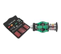 Wera 05135926001 Kraftform Kompakt W 1 Maintenance, Jeu d’outils isolés, 35 pièces & Tom Pouce à réserve Kraftform Kompakt 2, 6 pièces 05008874001