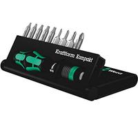Wera – Jeu d'embouts Kraftform Kompakt 12 – 10 pièces – Noir/vert – 05135942001