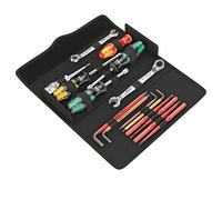 Wera 05136026001 Kraftform Kompakt SH 2 sanitaires/chauffage, Jeu d’outils isolés VDE, 15 pièces