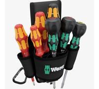 Wera 05136033001 VDE, pour l'atelier Jeu de tournevis 8 pièces cruciforme Phillips, vis à fente