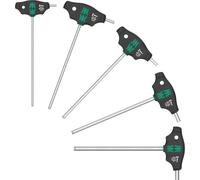 Wera 05136070001 Wera 454/5 HF SHK Set 1 Schraubendreher Quergriff Hex-Plus
