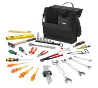 Wera 05136071001 Wera 2go SHK 1 Jeu d'outils pour plomberie, chauffagerie et climatisation, 36 pièces