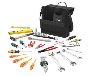Wera 05136071001 Wera 2go SHK 1 Jeu d'outils pour plomberie, chauffagerie et climatisation, 36 pièces