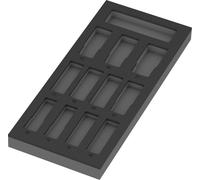 Wera 05137325001 9825 Insert en mousse 1 pièce (L x l x H) 392 x 172 x 30 mm