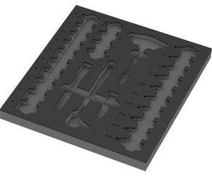 Wera 05137326001 9826 Insert en mousse 1 pièce (L x l x H) 392 x 344 x 30 mm