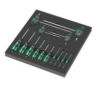 Wera 05150103001 9712 Jeu De Tournevis Torx HF 14 Pièces Dans Une Pochette En Mousse