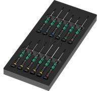 WERA 05150107001 - Tournevis à insert en mousse Kraftform Micro Set 2