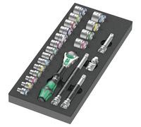 Wera 05150111001 6 pans extérieurs, quatre pans extérieurs Cliquet cyclope 23