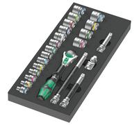 Wera 05150111001 9721 Jeu De 23 Pièces 8000 B Zyklop Avec Insert En Mousse - 3/8"