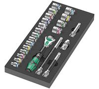 Wera Garniture en mousse Wera 9721 pour kit de Clé à cliquet Zyklop 3/8" 8000 B 1, 23 pièces Quantité:1