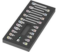 Wera Garniture en mousse Wera 9723 pour jeu de douilles à embout Zyklop B 3/8" 1, 22 pièces Quantité:1