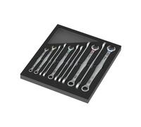 Wera 05150125001 Jeu De 12 Pièces 9735 6007 Joker Set 1 Jeu De Clés À Cliquet Et À Douille Dans Un Insert En Mousse - 8-19 Mm