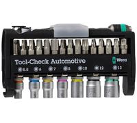 Wera 05200995001 Tools-Check Automotive 1, 38 pièces, Multicolore