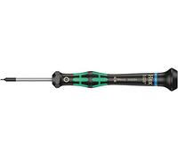 Wera 05345284001 2054 Tournevis électronicien pour vis six pans creux, 0,028 x 40 mm, Noir/vert