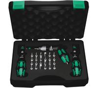 Wera 05350451001 27 Pièces 7445/46/47 Kraftform Jeu De Clés Dynamométriques Dans Un Coffret - 2,5-55,0 In. Lbs - 1/4"