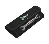 WERA 05671382001 Poche Pliante pour 11 Joker Clés Mixtes à cliquet, 290 x 135.0 mm, Noir