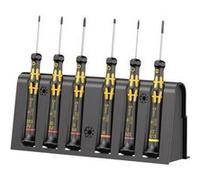 1550/6 ESD antistatique (ESD) Jeu de tournevis 6 pièces vis à fente, cruciforme Phillips, TORX PLUS, Microstix