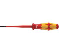 Wera Tournevis 160 iSS VDE isolé pour vis à fente 0,8×4,0×100 mm Rouge 1 pièce