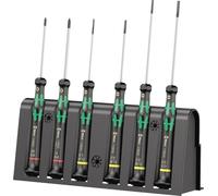 Wera 2035/6 A pour l'électronique et la mécanique de précision Jeu de tournevis 6 pièces vis à fente, cruciforme Phillips